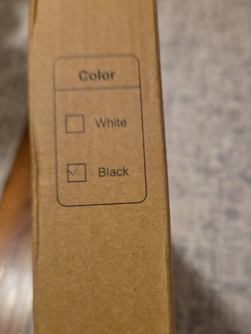 Digital Bathroom Scale in Brown